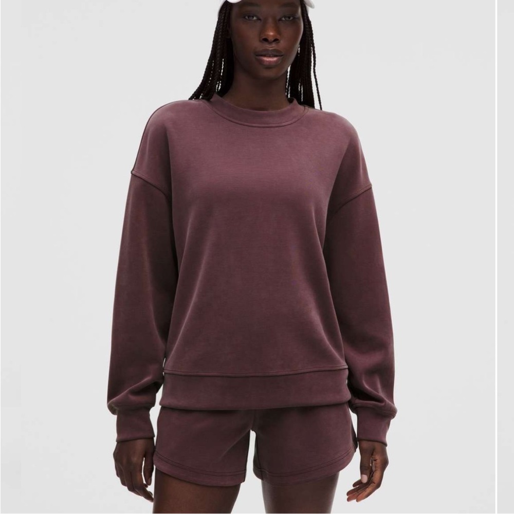 Lululemon Softstreme Crewneck Oversized Pullover